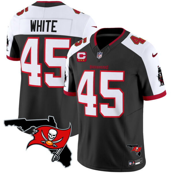 Men's Buccaneers Florida Patch Vapor Limited Jersey - All Stitched - Image 7