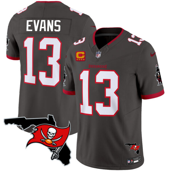 Men's Buccaneers Florida Patch Vapor Limited Jersey - All Stitched - Image 30