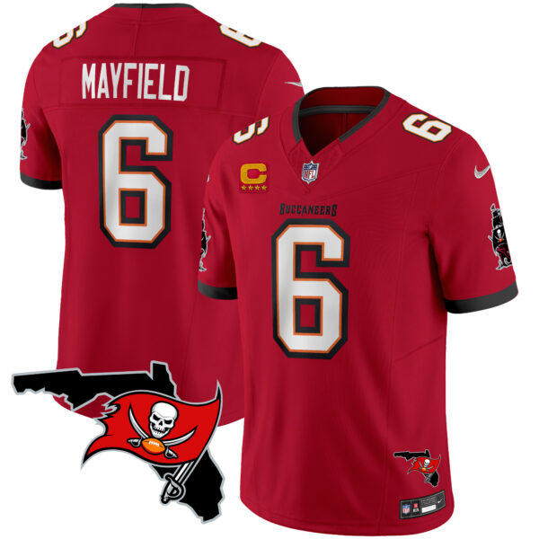 Men's Buccaneers Florida Patch Vapor Limited Jersey - All Stitched - Image 18