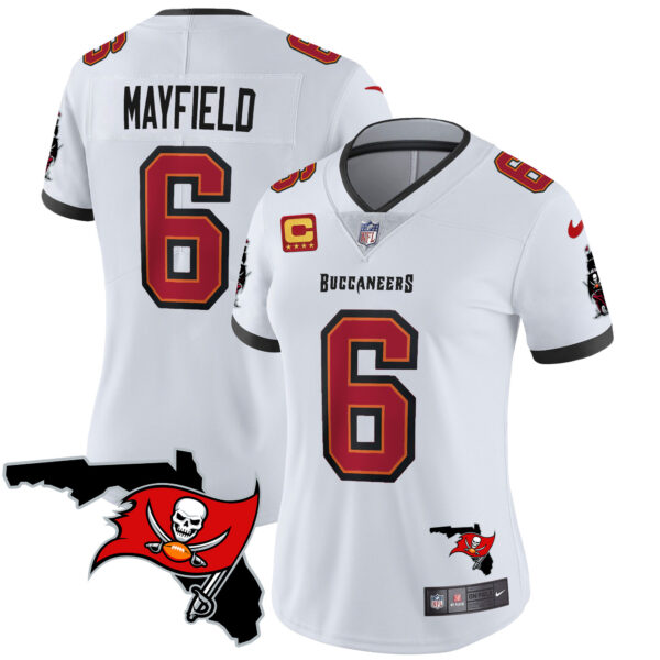Women's Buccaneers Florida Patch Vapor Limited Jersey - All Stitched - Image 25