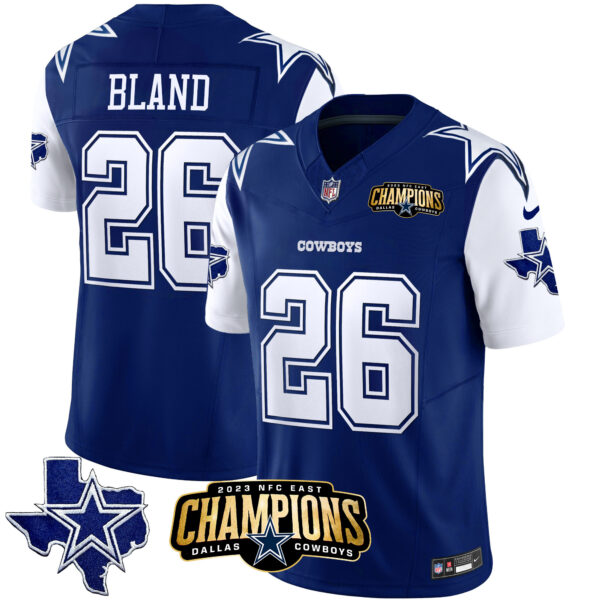 Men's Cowboys 2023 NFC East Champions Patch Vapor Jersey - All Stitched - Image 36