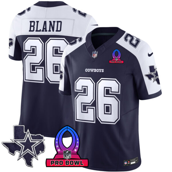 Men's Cowboys 2024 Pro Bowl Patch Vapor Jersey - All Stitched - Image 4