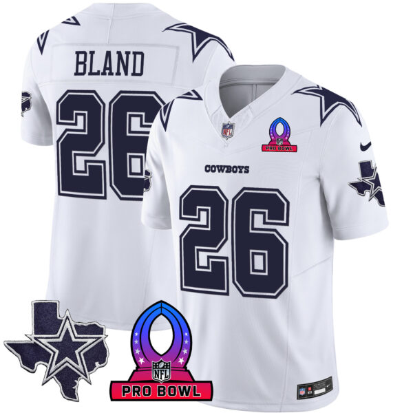 Men's Cowboys 2024 Pro Bowl Patch Vapor Jersey - All Stitched - Image 14