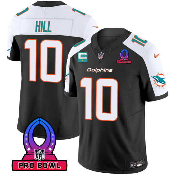 Men's Dolphins 2024 Pro Bowl Patch Vapor Jersey - All Stitched - Image 3