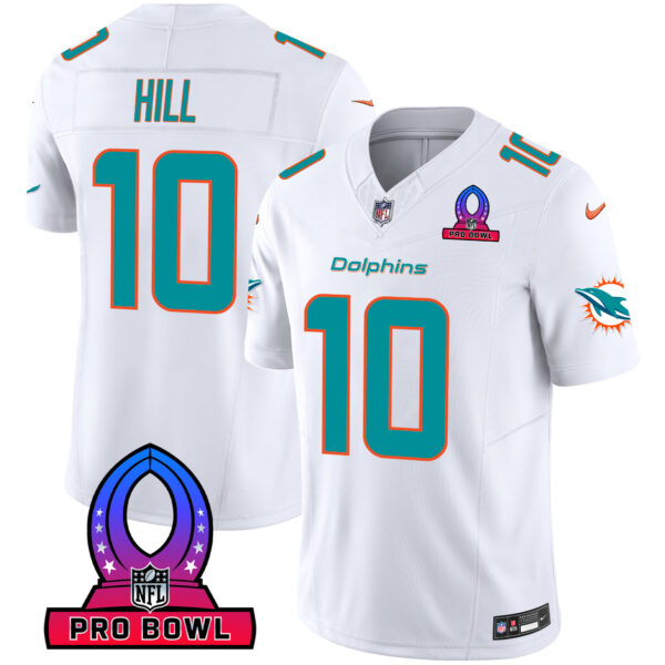 Men's Dolphins 2024 Pro Bowl Patch Vapor Jersey - All Stitched - Image 21