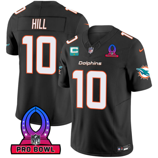 Men's Dolphins 2024 Pro Bowl Patch Vapor Jersey - All Stitched - Image 27