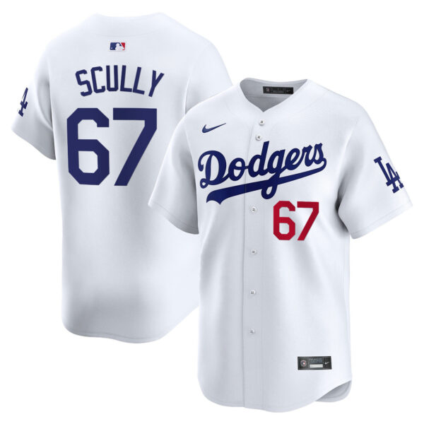Men's Los Angeles Dodgers Vapor Premier Limited Jersey - All Stitched - Image 4