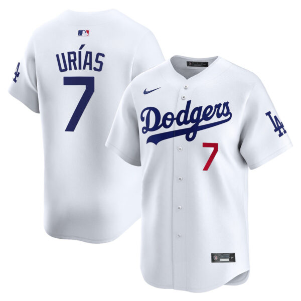 Men's Los Angeles Dodgers Vapor Premier Limited Jersey - All Stitched - Image 9