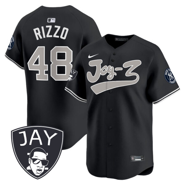 Men's Yankees Jay-Z Vapor Premier Limited Jersey V2 - All Stitched - Image 17