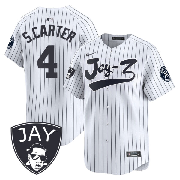 Men's Yankees Jay-Z Vapor Premier Limited Jersey V2 - All Stitched - Image 20