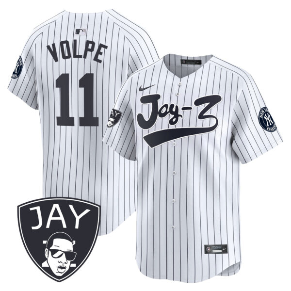 Men's Yankees Jay-Z Vapor Premier Limited Jersey V2 - All Stitched - Image 21