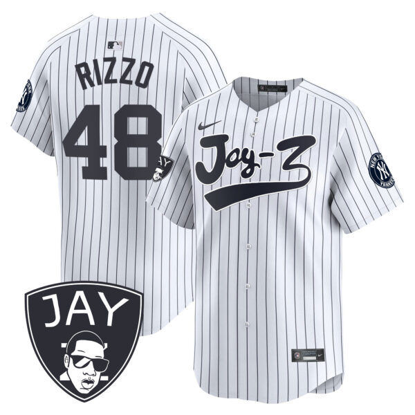 Men's Yankees Jay-Z Vapor Premier Limited Jersey V2 - All Stitched - Image 26