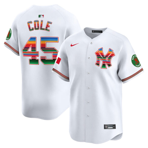 Men's New York Yankees Mexico Vapor Premier Limited Jersey - All Stitched - Image 7