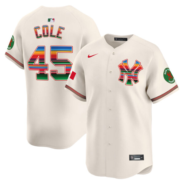 Men's New York Yankees Mexico Vapor Premier Limited Jersey - All Stitched - Image 27