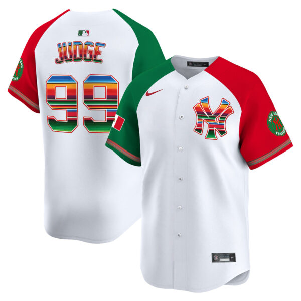 Men's New York Yankees Mexico Vapor Premier Limited Jersey - All Stitched - Image 51