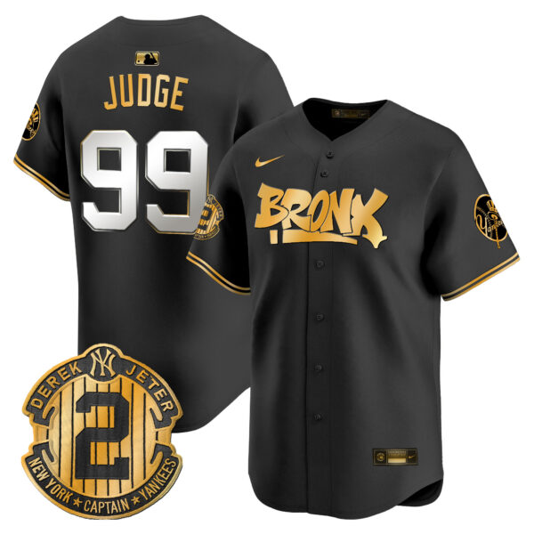 Men's New York Yankees The Bronx Graffiti Vapor Premier Limited Jersey V6 - All Stitched - Image 9