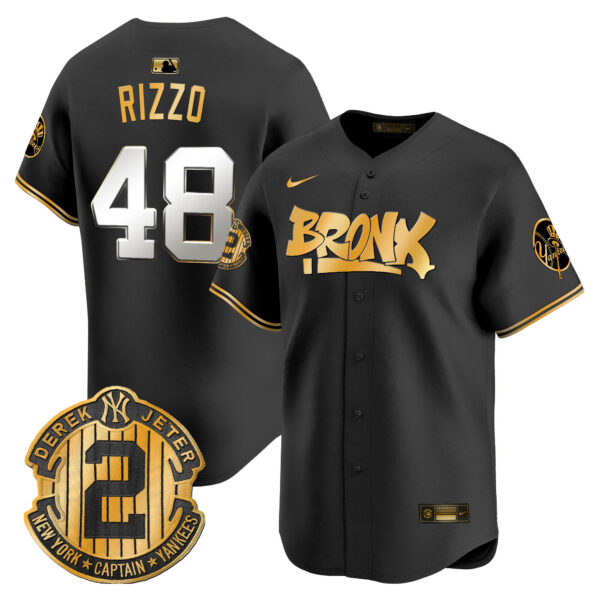 Men's New York Yankees The Bronx Graffiti Vapor Premier Limited Jersey V6 - All Stitched - Image 15