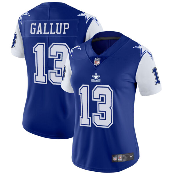 Women's Cowboys Throwback Limited Vapor Jersey - All Stitched - Image 6