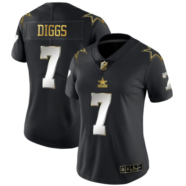 Women's Cowboys Throwback Limited Vapor Jersey - All Stitched - Image 16