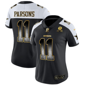 Women's Cowboys Arch Smoke Vapor Jersey - All Stitched
