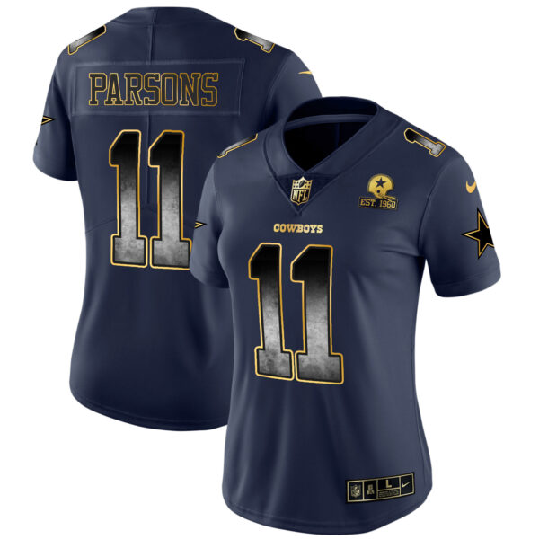 Women's Cowboys Arch Smoke Vapor Jersey - All Stitched - Image 19
