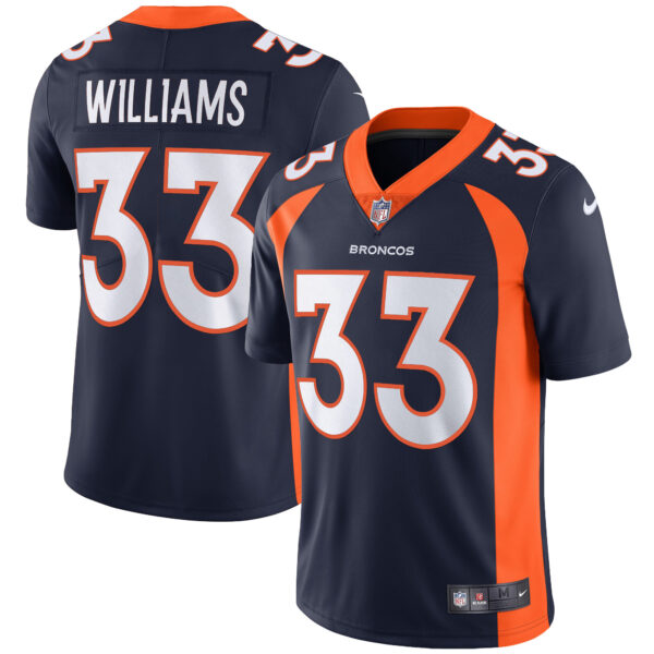 Men's Denver Broncos Vapor Jersey - All Stitched - Image 17