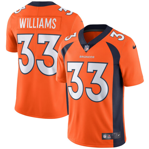 Men's Denver Broncos Vapor Jersey - All Stitched - Image 3