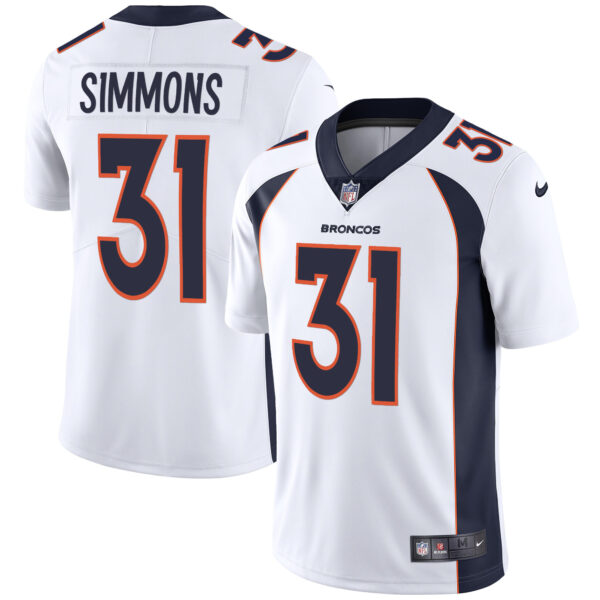 Men's Denver Broncos Vapor Jersey - All Stitched - Image 13