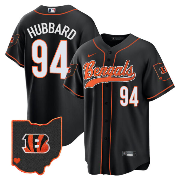 Men's Bengals Ohio Patch Baseball Jersey - All Stitched - Image 15