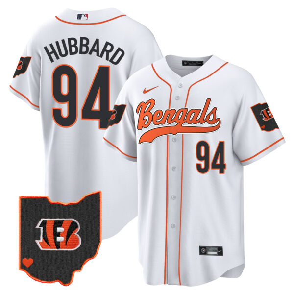 Men's Bengals Ohio Patch Baseball Jersey - All Stitched - Image 9