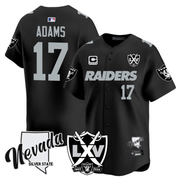 Men's Raiders 2024 Vapor Premier Limited Jersey - 65th Anniversary - All Stitched - Image 7