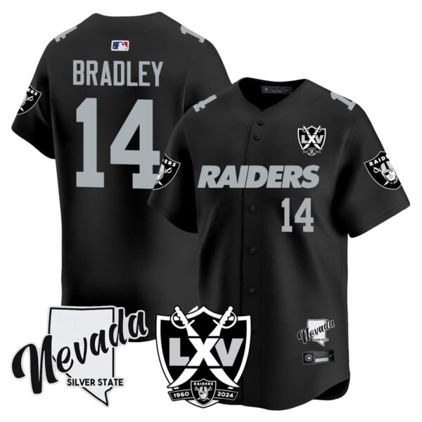 Men's Raiders 2024 Vapor Premier Limited Jersey - 65th Anniversary - All Stitched - Image 12