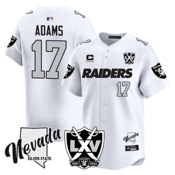 Men's Raiders 2024 Vapor Premier Limited Jersey - 65th Anniversary - All Stitched - Image 19