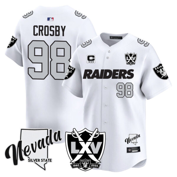 Men's Raiders 2024 Vapor Premier Limited Jersey - 65th Anniversary - All Stitched - Image 21