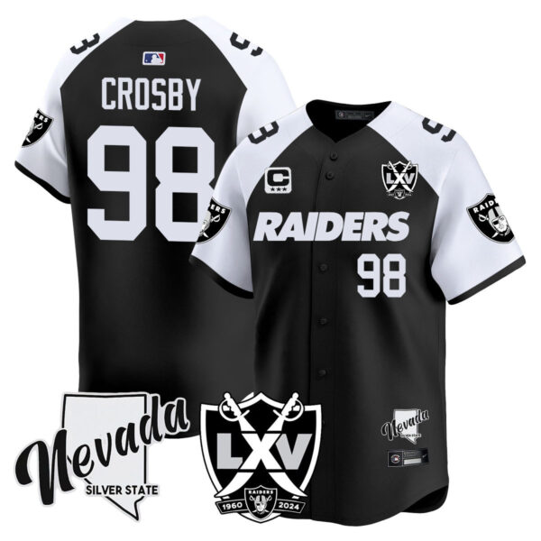 Men's Raiders 2024 Vapor Premier Limited Jersey - 65th Anniversary - All Stitched - Image 3