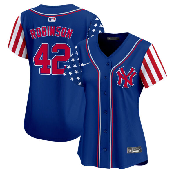 Women's New York Yankees 2024 Independence Day Vapor Premier Limited Jersey - All Stitched - Image 26
