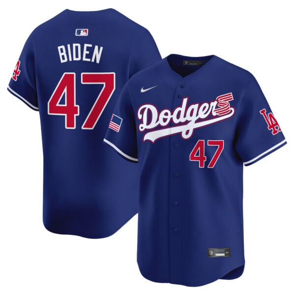 Men's Dodgers 2024 Independence Day Vapor Premier Limited Jersey - All Stitched - Image 29