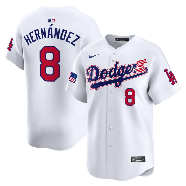 Men's Dodgers 2024 Independence Day Vapor Premier Limited Jersey - All Stitched - Image 6