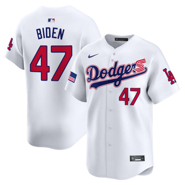 Men's Dodgers 2024 Independence Day Vapor Premier Limited Jersey - All Stitched - Image 9