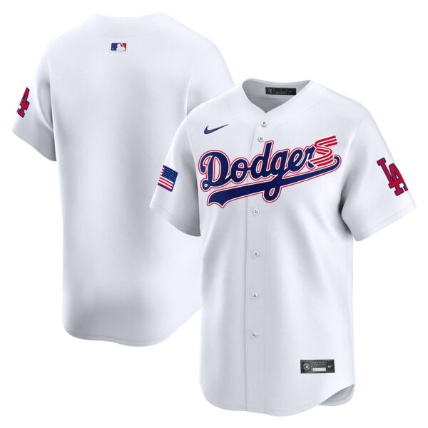 Men's Dodgers 2024 Independence Day Vapor Premier Limited Jersey - All Stitched - Image 10