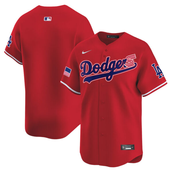 Men's Dodgers 2024 Independence Day Vapor Premier Limited Jersey - All Stitched - Image 20