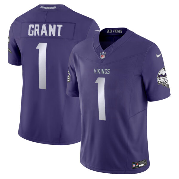 Men's 2024 Minnesota Vikings Winter Warrior Vapor Limited Jersey - All Stitched - Image 37