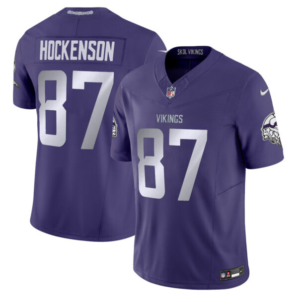 Men's 2024 Minnesota Vikings Winter Warrior Vapor Limited Jersey - All Stitched - Image 39