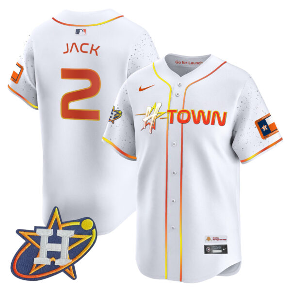 Men's Astros 2024 Space City H-Town Vapor Premier Limited Jersey - All Stitched - Image 4