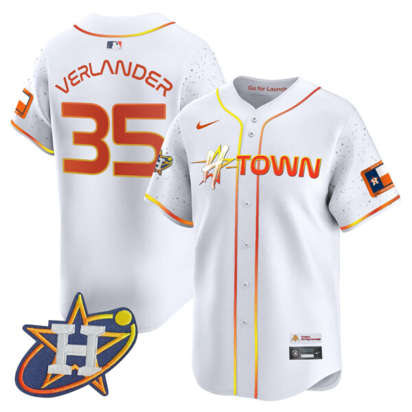 Men's Astros 2024 Space City H-Town Vapor Premier Limited Jersey - All Stitched - Image 7