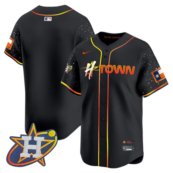 Men's Astros 2024 Space City H-Town Vapor Premier Limited Jersey - All Stitched - Image 18
