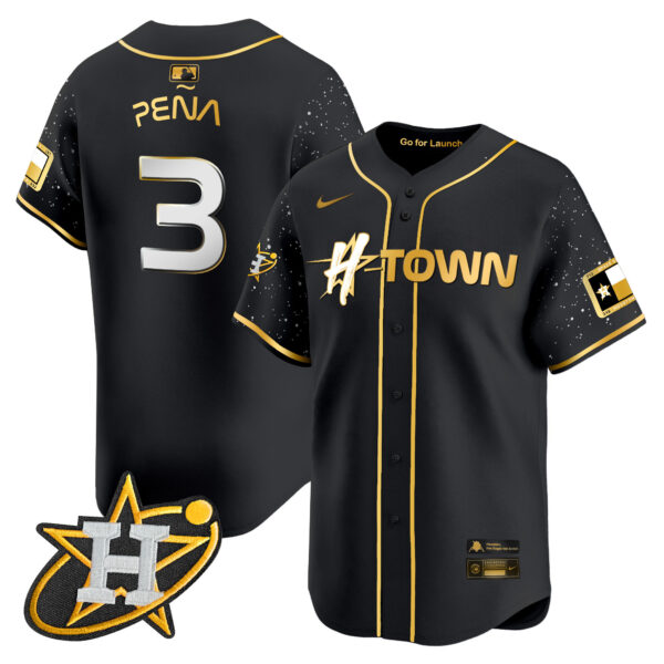 Men's Astros 2024 Space City H-Town Vapor Premier Limited Jersey - All Stitched - Image 23