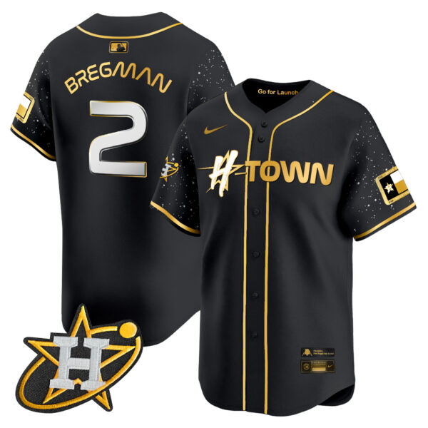 Men's Astros 2024 Space City H-Town Vapor Premier Limited Jersey - All Stitched - Image 24