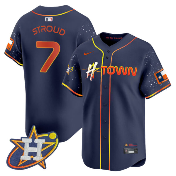 Men's Astros 2024 Space City H-Town Vapor Premier Limited Jersey - All Stitched - Image 39
