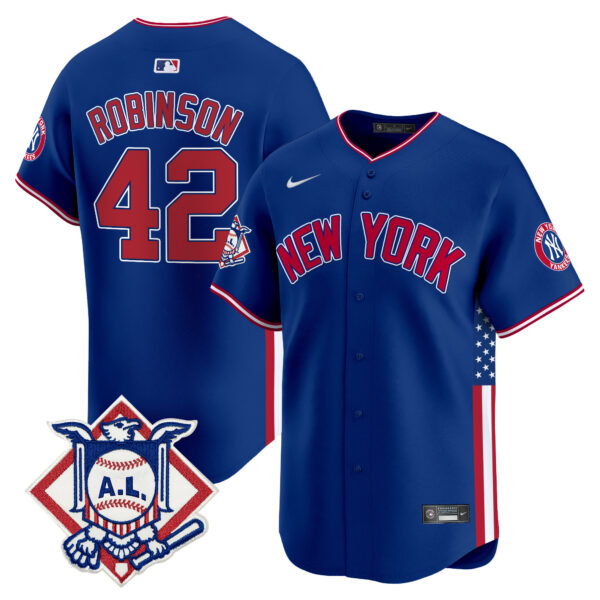 Men's New York Yankees 2024 Fourth of July Vapor Premier Limited Jersey V8 - All Stitched - Image 26
